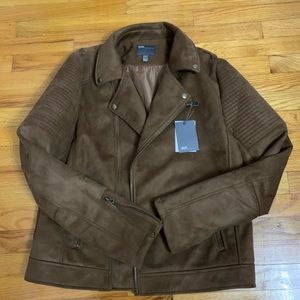 Brown suede jacket